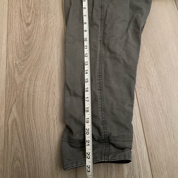 Eddie Bauer Workwear Chore Jacket Coat Corduroy Collar Men Small Gray Brown Tan - Picture 9 of 9